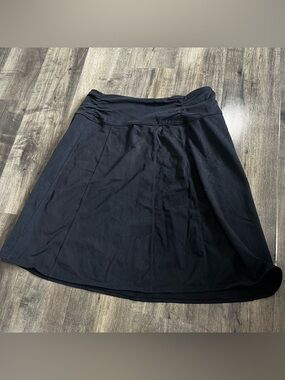 Athleta Black Stretch Active Hiking casual Skirt Small